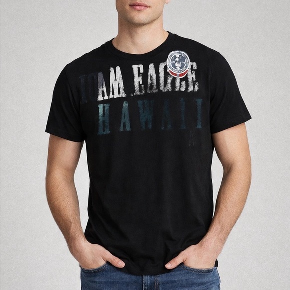 American Eagle Outfitters Other - American Eagle Men’s Graphic Black/White Tshirt Size X-Small